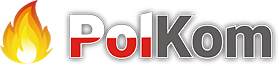 Logo firmy Polkom